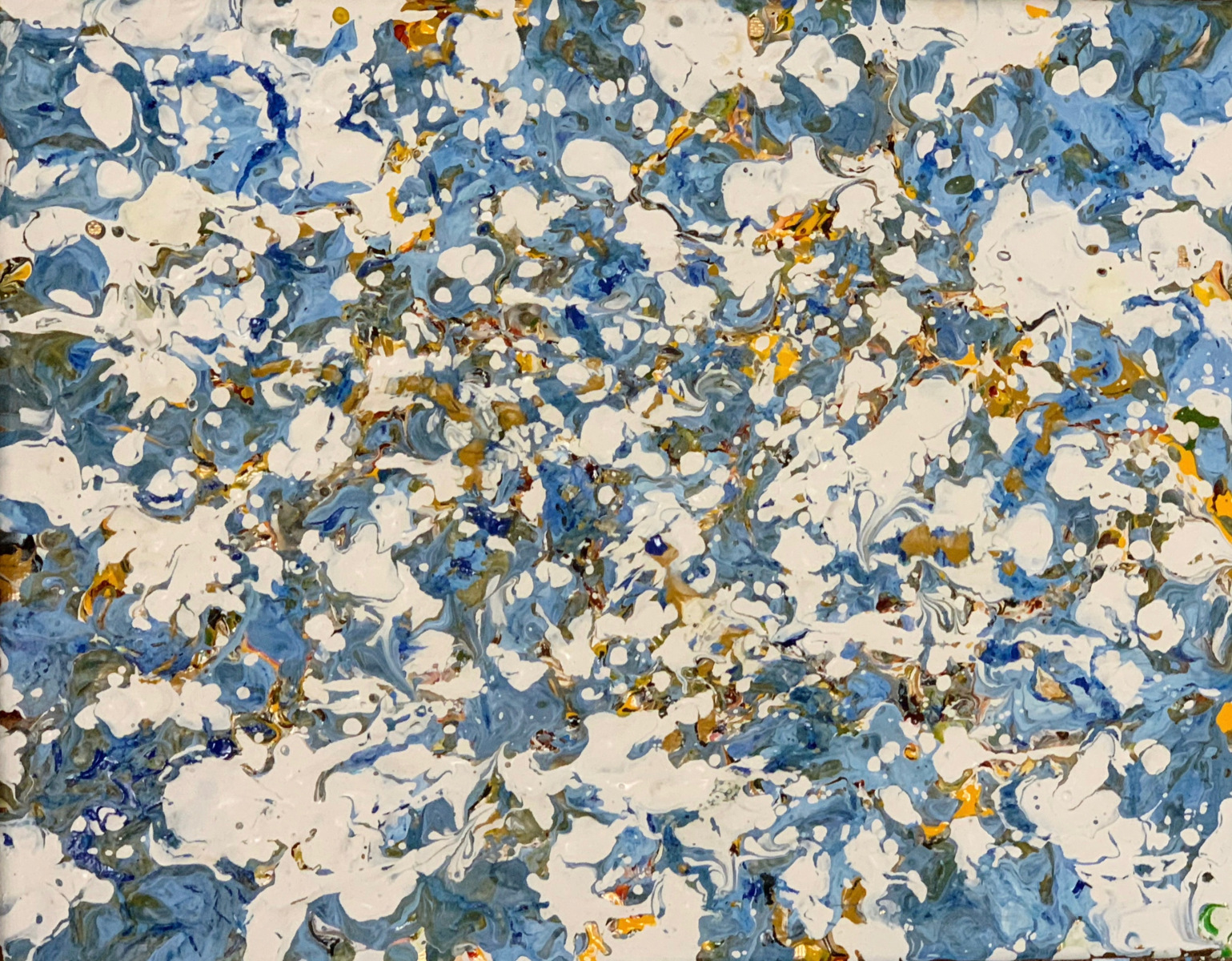Pebbles#4, 11x9" acrylic on canvas$900