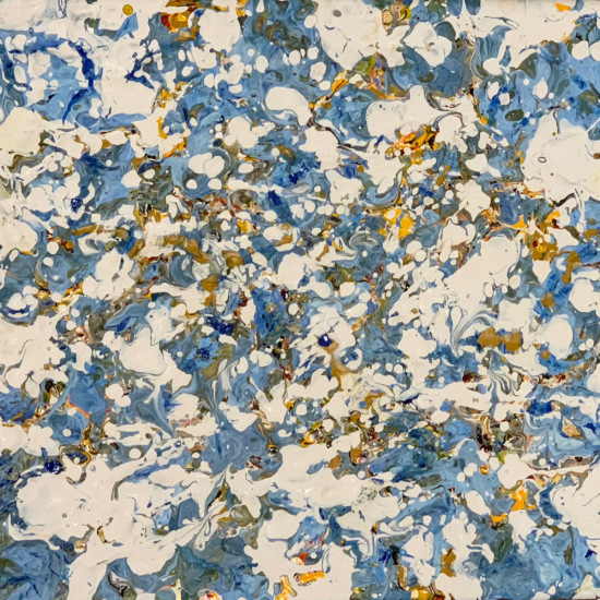 sold-Pebbles#4, 11x9" acrylic on canvas