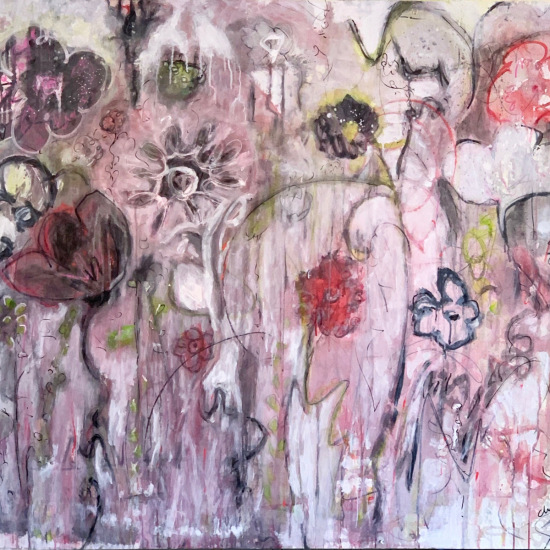 Change of season #1  60"x48" acrylic on canvas