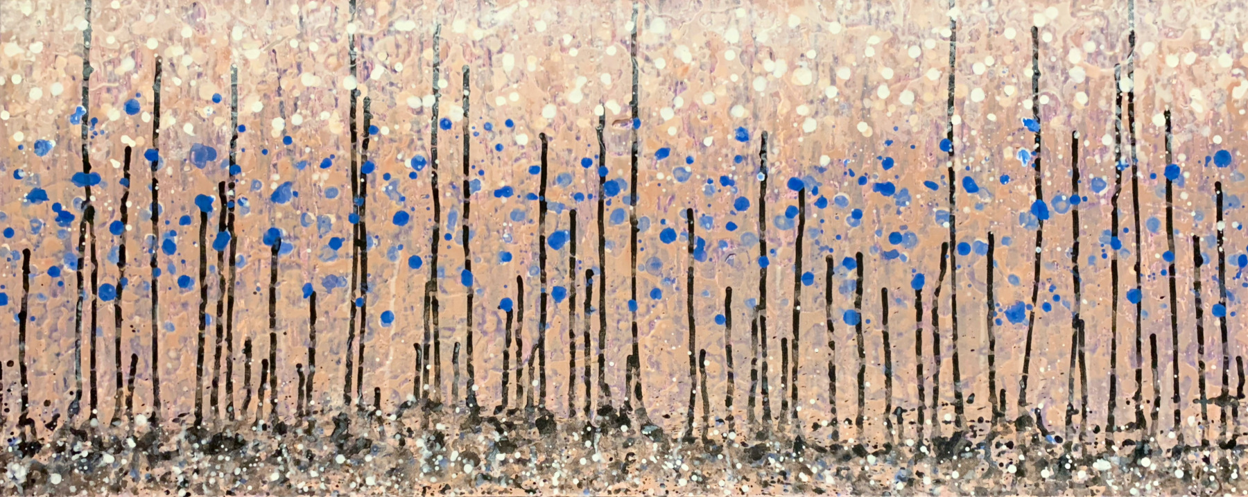 Christine Laubach"blue-white-nude-black"16x40w"acrylic-on-cotton-canvas.JPEG